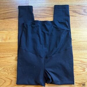Zella black maternity leggings size small